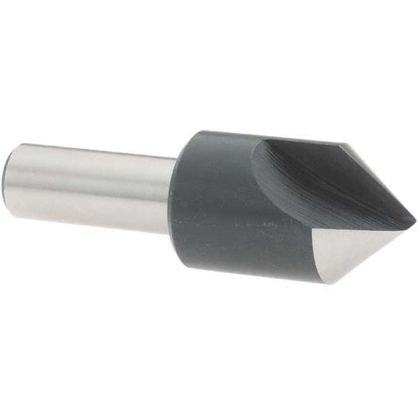 Value Collection - 7/8" Head Diam, 1/2" Shank Diam, 1 Flute 82° High Speed Steel Countersink - Americas Industrial Supply