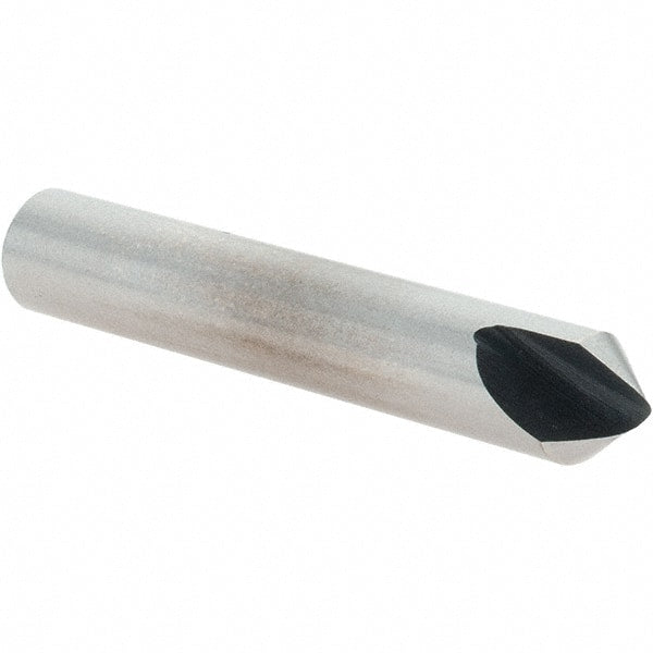 Value Collection - 1/4" Head Diam, 1/4" Shank Diam, 1 Flute 82° High Speed Steel Countersink - Americas Industrial Supply