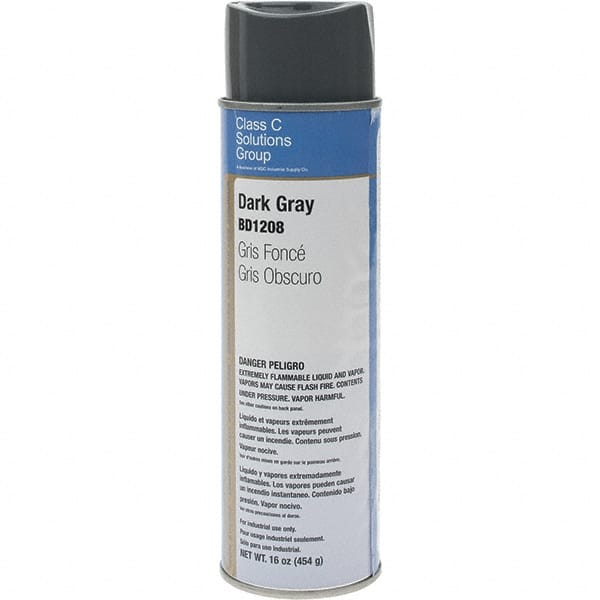 Made in USA - Spray Paints Type: Spray Paint Color: Gray - Americas Industrial Supply