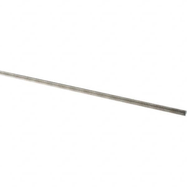 Value Collection - 7/16-14 x 6' Stainless Steel General Purpose Threaded Rod - Americas Industrial Supply