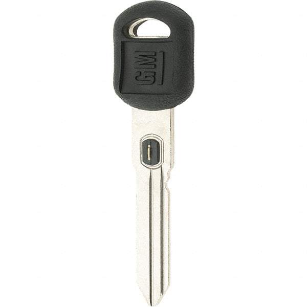 Made in USA - GM VATS Key Blank - Nickel/Plastic - Americas Industrial Supply