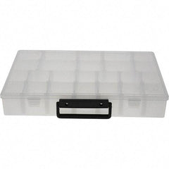 Flambeau - Tool Tray Cabinet - 13-1/2" Wide x 9" Deep x 2" High, Polymer, Clear - Americas Industrial Supply