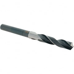 Import - 9/16" Drill, 118° Point, High Speed Steel Silver Deming & Reduced Shank Drill Bit - Americas Industrial Supply