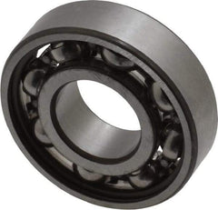 SKF - 12mm Bore Diam, 28mm OD, Open Deep Groove Radial Ball Bearing - 8mm Wide, 1 Row, Round Bore, 2,360 Nm Static Capacity, 5,400 Nm Dynamic Capacity - Americas Industrial Supply