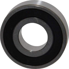 SKF - 12mm Bore Diam, 28mm OD, Double Seal Deep Groove Radial Ball Bearing - 8mm Wide, 1 Row, Round Bore, 2,360 Nm Static Capacity, 5,400 Nm Dynamic Capacity - Americas Industrial Supply