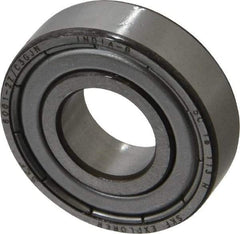 SKF - 12mm Bore Diam, 28mm OD, Double Shield Deep Groove Radial Ball Bearing - 8mm Wide, 1 Row, Round Bore, 2,360 Nm Static Capacity, 5,400 Nm Dynamic Capacity - Americas Industrial Supply