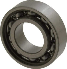 SKF - 17mm Bore Diam, 35mm OD, Open Deep Groove Radial Ball Bearing - 10mm Wide, 1 Row, Round Bore, 3,250 Nm Static Capacity, 6,370 Nm Dynamic Capacity - Americas Industrial Supply