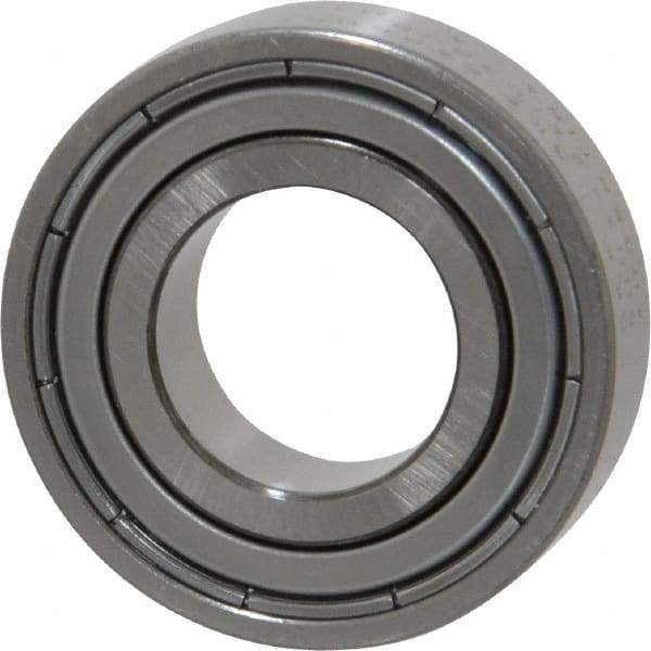 SKF - 17mm Bore Diam, 35mm OD, Double Shield Deep Groove Radial Ball Bearing - 10mm Wide, 1 Row, Round Bore, 3,250 Nm Static Capacity, 6,370 Nm Dynamic Capacity - Americas Industrial Supply