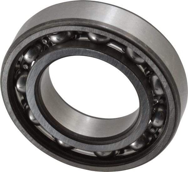 SKF - 30mm Bore Diam, 55mm OD, Open Deep Groove Radial Ball Bearing - 13mm Wide, 1 Row, Round Bore, 8,300 Nm Static Capacity, 13,800 Nm Dynamic Capacity - Americas Industrial Supply