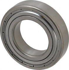 SKF - 30mm Bore Diam, 55mm OD, Double Shield Deep Groove Radial Ball Bearing - 13mm Wide, 1 Row, Round Bore, 8,300 Nm Static Capacity, 13,800 Nm Dynamic Capacity - Americas Industrial Supply