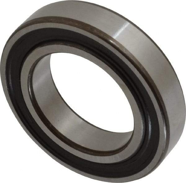 SKF - 45mm Bore Diam, 75mm OD, Double Seal Deep Groove Radial Ball Bearing - 16mm Wide, 1 Row, Round Bore, 14,600 Nm Static Capacity, 22,100 Nm Dynamic Capacity - Americas Industrial Supply
