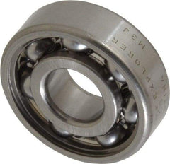 SKF - 12mm Bore Diam, 32mm OD, Open Deep Groove Radial Ball Bearing - 10mm Wide, 1 Row, Round Bore, 3,100 Nm Static Capacity, 7,280 Nm Dynamic Capacity - Americas Industrial Supply