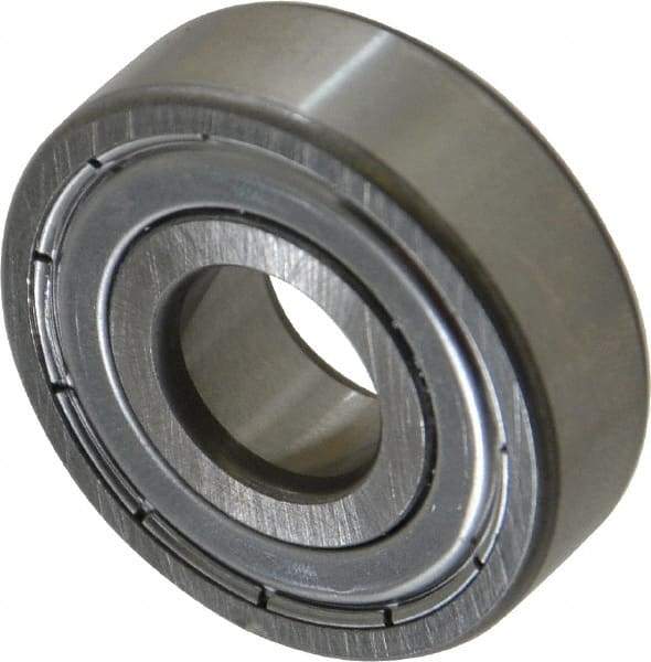 SKF - 12mm Bore Diam, 32mm OD, Double Shield Deep Groove Radial Ball Bearing - 10mm Wide, 1 Row, Round Bore, 3,100 Nm Static Capacity, 7,280 Nm Dynamic Capacity - Americas Industrial Supply