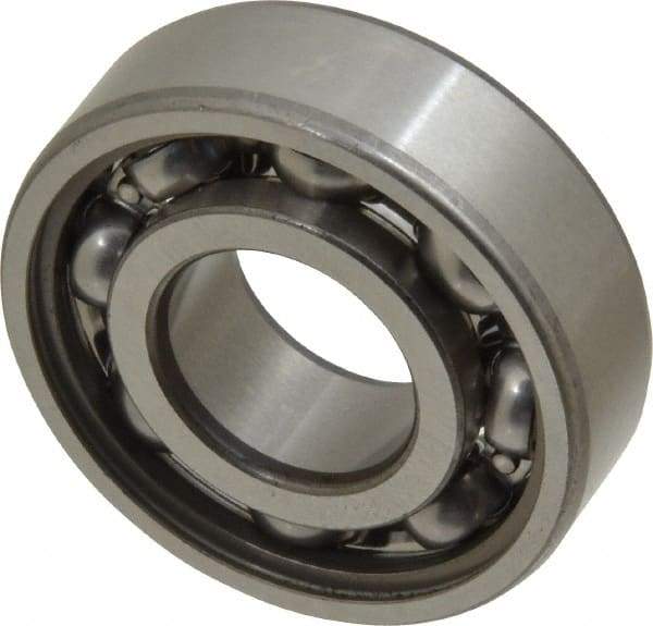 SKF - 17mm Bore Diam, 40mm OD, Open Deep Groove Radial Ball Bearing - 12mm Wide, 1 Row, Round Bore, 4,750 Nm Static Capacity, 9,950 Nm Dynamic Capacity - Americas Industrial Supply