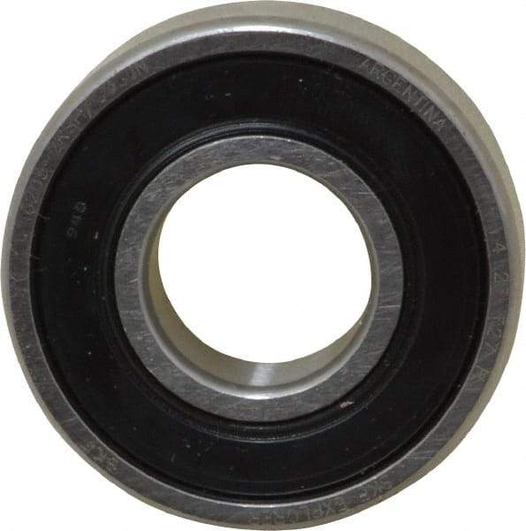 SKF - 17mm Bore Diam, 40mm OD, Double Seal Deep Groove Radial Ball Bearing - 12mm Wide, 1 Row, Round Bore, 4,750 Nm Static Capacity, 9,950 Nm Dynamic Capacity - Americas Industrial Supply
