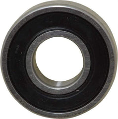 SKF - 17mm Bore Diam, 40mm OD, Double Seal Deep Groove Radial Ball Bearing - 12mm Wide, 1 Row, Round Bore, 4,750 Nm Static Capacity, 9,950 Nm Dynamic Capacity - Americas Industrial Supply