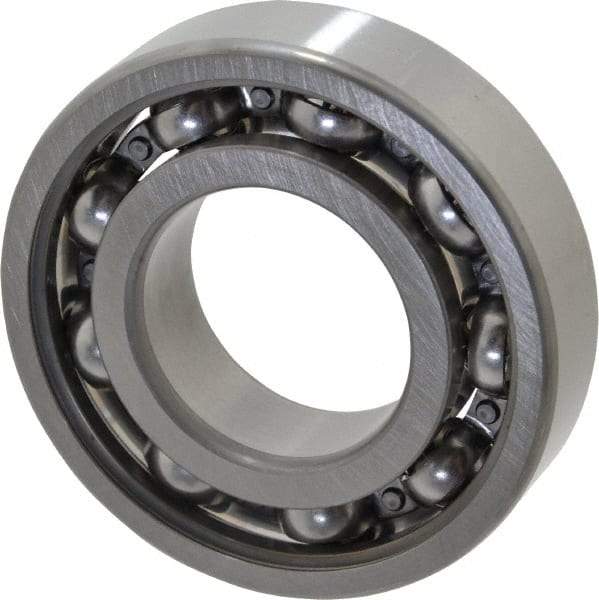 SKF - 30mm Bore Diam, 62mm OD, Open Deep Groove Radial Ball Bearing - 16mm Wide, 1 Row, Round Bore, 11,200 Nm Static Capacity, 20,300 Nm Dynamic Capacity - Americas Industrial Supply