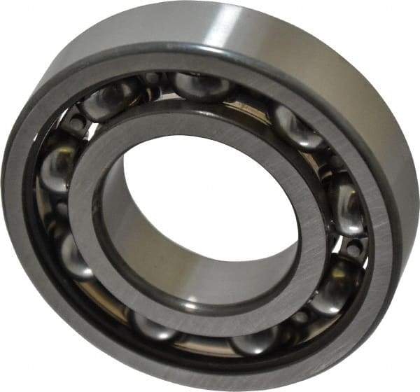 SKF - 35mm Bore Diam, 72mm OD, Open Deep Groove Radial Ball Bearing - 17mm Wide, 1 Row, Round Bore, 15,300 Nm Static Capacity, 27,000 Nm Dynamic Capacity - Americas Industrial Supply