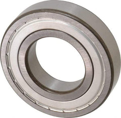 SKF - 40mm Bore Diam, 80mm OD, Double Shield Deep Groove Radial Ball Bearing - 18mm Wide, 1 Row, Round Bore, 19,000 Nm Static Capacity, 32,500 Nm Dynamic Capacity - Americas Industrial Supply