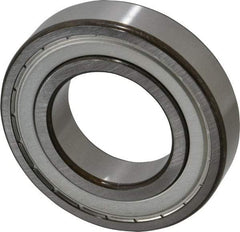 SKF - 45mm Bore Diam, 85mm OD, Double Shield Deep Groove Radial Ball Bearing - 19mm Wide, 1 Row, Round Bore, 21,600 Nm Static Capacity, 35,100 Nm Dynamic Capacity - Americas Industrial Supply