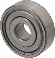 SKF - 7mm Bore Diam, 22mm OD, Double Shield Deep Groove Radial Ball Bearing - 7mm Wide, 1 Row, Round Bore, 1,370 Nm Static Capacity, 3,450 Nm Dynamic Capacity - Americas Industrial Supply
