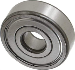 SKF - 12mm Bore Diam, 37mm OD, Double Shield Deep Groove Radial Ball Bearing - 12mm Wide, 1 Row, Round Bore, 4,150 Nm Static Capacity, 10,100 Nm Dynamic Capacity - Americas Industrial Supply