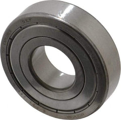 SKF - 25mm Bore Diam, 62mm OD, Double Shield Deep Groove Radial Ball Bearing - 17mm Wide, 1 Row, Round Bore, 11,600 Nm Static Capacity, 23,400 Nm Dynamic Capacity - Americas Industrial Supply