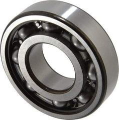 SKF - 35mm Bore Diam, 80mm OD, Open Deep Groove Radial Ball Bearing - 21mm Wide, 1 Row, Round Bore, 19,000 Nm Static Capacity, 35,100 Nm Dynamic Capacity - Americas Industrial Supply