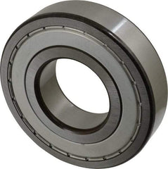 SKF - 50mm Bore Diam, 110mm OD, Double Shield Deep Groove Radial Ball Bearing - 27mm Wide, 1 Row, Round Bore, 38,000 Nm Static Capacity, 65,000 Nm Dynamic Capacity - Americas Industrial Supply