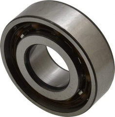 SKF - 15mm Bore Diam, 35mm OD, Open Angular Contact Radial Ball Bearing - 11mm Wide, 1 Row, Round Bore, 4,800 Lb Static Capacity, 8,840 Lb Dynamic Capacity - Americas Industrial Supply