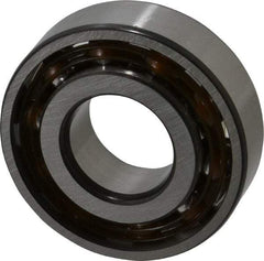 SKF - 17mm Bore Diam, 40mm OD, Open Angular Contact Radial Ball Bearing - 12mm Wide, 1 Row, Round Bore, 6,100 Lb Static Capacity, 11,000 Lb Dynamic Capacity - Americas Industrial Supply