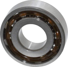 SKF - 17mm Bore Diam, 40mm OD, Open Angular Contact Radial Ball Bearing - 12mm Wide, 1 Row, Round Bore, 6,100 Lb Static Capacity, 10,400 Lb Dynamic Capacity - Americas Industrial Supply