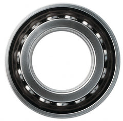 Angular Contact Ball Bearing: 75 mm Bore Dia, 160 mm OD, 37 mm OAW, Without Flange 40 ° Contact Angle, 98,000 lb Static Load, 125,000 lb Dynamic Load