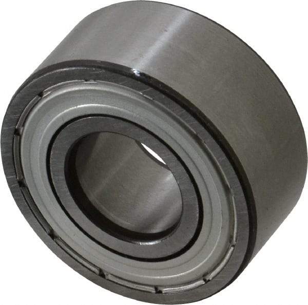 SKF - 17mm Bore Diam, 40mm OD, Double Shield Angular Contact Radial Ball Bearing - 17.5mm Wide, 2 Rows, Round Bore, 8,800 Lb Static Capacity, 14,300 Lb Dynamic Capacity - Americas Industrial Supply