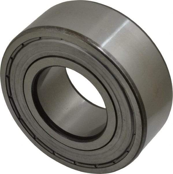 SKF - 35mm Bore Diam, 72mm OD, Double Shield Angular Contact Radial Ball Bearing - 27mm Wide, 2 Rows, Round Bore, 27,500 Lb Static Capacity, 37,700 Lb Dynamic Capacity - Americas Industrial Supply