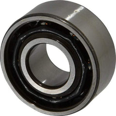 SKF - 30mm Bore Diam, 72mm OD, Open Angular Contact Radial Ball Bearing - 30.2mm Wide, 2 Rows, Round Bore, 29,000 Lb Static Capacity, 41,600 Lb Dynamic Capacity - Americas Industrial Supply