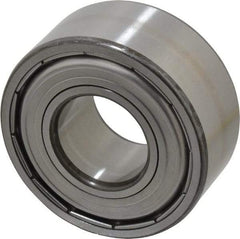 SKF - 35mm Bore Diam, 80mm OD, Double Shield Angular Contact Radial Ball Bearing - 34.9mm Wide, 2 Rows, Round Bore, 35,500 Lb Static Capacity, 49,400 Lb Dynamic Capacity - Americas Industrial Supply