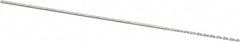 Hertel - #76, 118° Drill Point, 0.51mm Shank Diam, Fast Spiral Circuit Board Drill Bit - Americas Industrial Supply