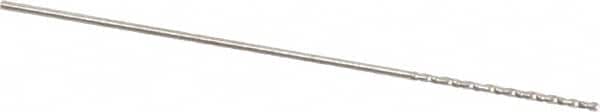 Hertel - #73, 118° Drill Point, 0.61mm Shank Diam, Fast Spiral Circuit Board Drill Bit - Americas Industrial Supply