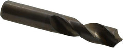 Hertel - Letter D, 118° Drill Point, 6.25mm Shank Diam, Fast Spiral Circuit Board Drill Bit - Americas Industrial Supply
