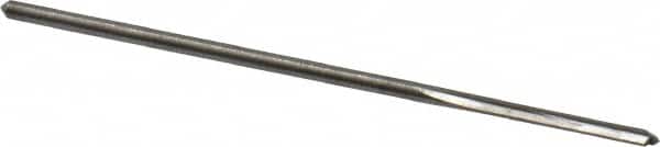 Hertel - 0.0455" Solid Carbide 4 Flute Chucking Reamer - Straight Flute, 0.0455" Straight Shank, 3/8" Flute Length, 1-1/2" OAL - Americas Industrial Supply