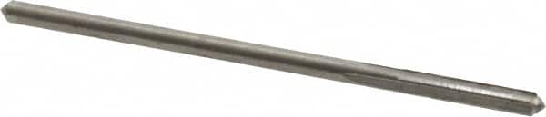 Hertel - 0.0918" Solid Carbide 4 Flute Chucking Reamer - Straight Flute, 0.0918" Straight Shank, 1/2" Flute Length, 2" OAL - Americas Industrial Supply