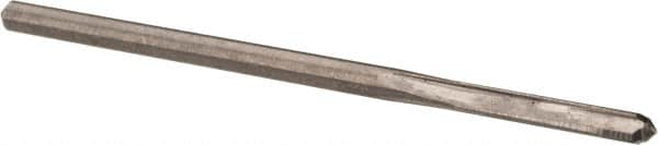 Hertel - 0.0945" Solid Carbide 4 Flute Chucking Reamer - Straight Flute, 0.0945" Straight Shank, 1/2" Flute Length, 2" OAL - Americas Industrial Supply