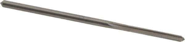 Hertel - 0.0975" Solid Carbide 4 Flute Chucking Reamer - Straight Flute, 0.0975" Straight Shank, 5/8" Flute Length, 2-1/4" OAL - Americas Industrial Supply