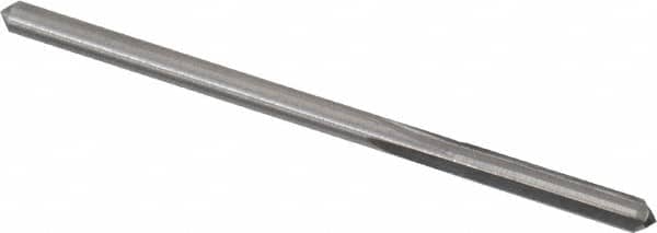 Hertel - 0.117" Solid Carbide 4 Flute Chucking Reamer - Straight Flute, 0.117" Straight Shank, 5/8" Flute Length, 2-1/4" OAL - Americas Industrial Supply