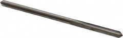 Hertel - 0.1195" Solid Carbide 4 Flute Chucking Reamer - Straight Flute, 0.1195" Straight Shank, 5/8" Flute Length, 2-1/4" OAL - Americas Industrial Supply