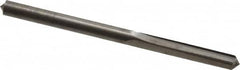 Hertel - 0.202" Solid Carbide 4 Flute Chucking Reamer - Straight Flute, 0.202" Straight Shank, 1" Flute Length, 3" OAL - Americas Industrial Supply