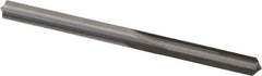 Hertel - 0.225" Solid Carbide 4 Flute Chucking Reamer - Straight Flute, 0.225" Straight Shank, 1" Flute Length, 3" OAL - Americas Industrial Supply