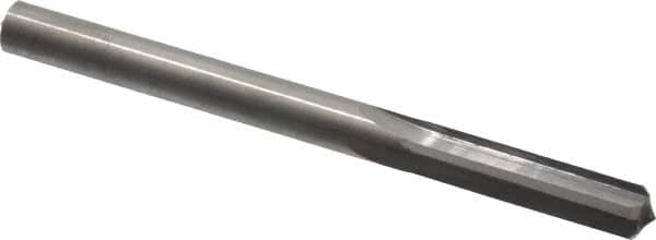 Hertel - 0.245" Solid Carbide 4 Flute Chucking Reamer - Straight Flute, 0.245" Straight Shank, 1" Flute Length, 3" OAL - Americas Industrial Supply