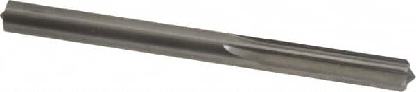 Hertel - 0.262" Solid Carbide 6 Flute Chucking Reamer - Straight Flute, 0.262" Straight Shank, 1-1/8" Flute Length, 3-1/4" OAL - Americas Industrial Supply